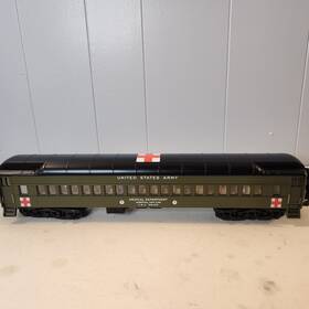 3007054-1 Atlas O Scale 70ft Madison Heavyweight Coach #89540 3-rail - Us Army