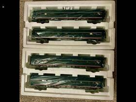 3007090 Atlas O 3 Rail Premier Amtrak 50th Anniversary Midnight Blue 4 Car Set New 3007090 Atlas O 3 Rail Premier Amtrak 50th Anniversary Midnight Blue 4 Car Set New