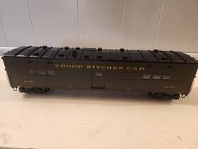 3007706-12 Atlas O Scale Us Army Troop Kitchen Car Rd # K-484 3rl - New