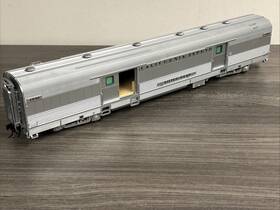 3009017a Atlas O Scale #3009017a Baggage Car California Zephyr Inch Silver Bear Nos