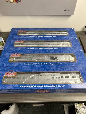 3009018a Atlas O Scale #3009018a D&rgw California Zephyr 4-car Set A Commemorative Nos