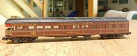 4496 Atlas N Heavyweight Pullman Observation Car With Interior Pennsylvania Prr