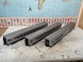 54021 Atlas 54013/53500/54021 3 Horizon Passenger Cars O Gauge Set