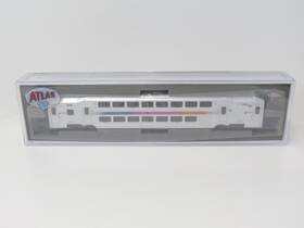 50006626 Atlas 840245246586 N Nj Transit Njt New Jersey Multi-level Trailer Coach Car