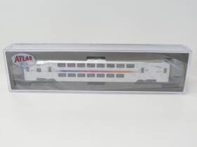 50006627 Atlas 840245246593 N Nj Transit Njt New Jersey Multi-level Trailer Coach Car