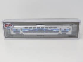 50006631 Atlas 840245246630 N Montreal Exo Patched Multi-level Commuter Coach Trailer Car
