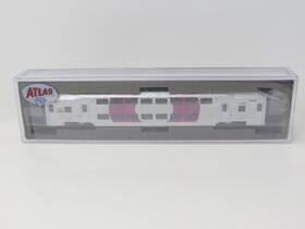 50006833 Atlas 840245246654 N Montreal Exo Purple Multi-level Commuter Coach Trailer Car