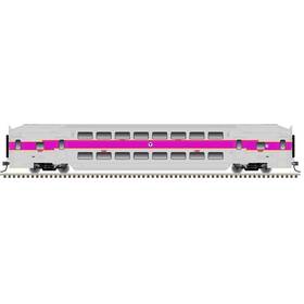 Atlas 840245246739 N Lighted Multi Level Commuter Car Mbta Massachusetts Boston The T #776
