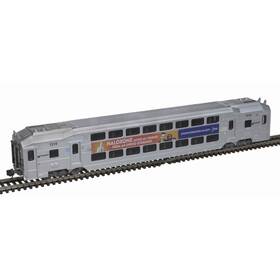 50006836 Atlas Model Railroad 840245253928 N Scale Nj Transit Master Multi-level Trailer 7513