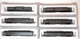 Azl 73007-1 Z Scale Azl-73007-1 New York Central 6 Car Smooth Side Passenger Set