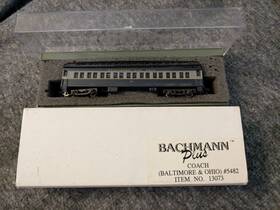 5482 Bachman Plus 022899130736 Coach Baltimore And Ohio #5482 Item No 13073 N Scale
