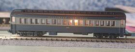 5482 Bachmann 022899130743 N Scale Baltimore And Ohio B&o Lighted Passenger Coach Car