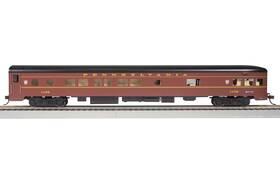 1135 Bachmann 022899143118 Trains - 85ft Smooth-side Observation Car With Lighted Interior Prr #1135