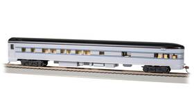 Bachmann 022899143132 Ho 85ft Smooth-side Observation Car New York Central Inch Manhattan Island