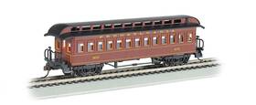 Bachmann 022899151021 Industries Coach Prr Ho Scale Old-time Car With Round-end Clerestory Roof