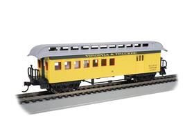 Bachmann 022899152073 Trains - Old-time Car With Round-end Clerestory Roof Combine Virginia And T