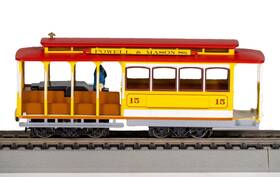 Bachmann 022899605388 Cable Car Grip Man - Maroon Tan Scale