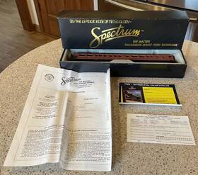 Bachmann 022899890166 Spectrum - Ho Scale Pennsylvania Observation Passenger #140 #89016