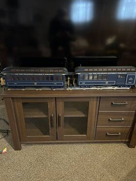 1051-1063 Bachmann Royal Blue Passenger Car&mail Car