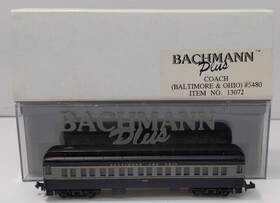 13072 Bachmann N Baltimore And Ohio Passenger Coach #5480 Ex/box