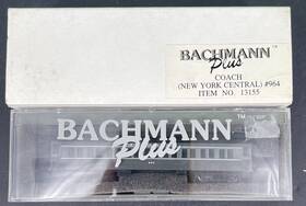 13155 Bachmann Bachman Plus New York Central Lighted Coach Passenger Car # 964 N Scale L/n Box