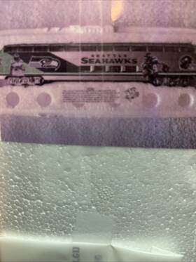 14-00588-003 Bachmann Hawthorne Village Seattle Seahawks Dome Car With Coa Still Sealed