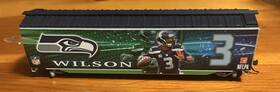 14-00588-005 Bachmann Hawthorne Village Seattle Seahawks Russell Wilson Box Car With Coa