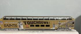 14-00590-005 Bachmann Hawthorne Village Nfl New Orleans Saints Touch Down Dome Car With Tracks And Coa 14-00590-005 Bachmann Hawthorne Village Nfl New Orleans Saints Touch Down Dome Car With Tracks And Coa