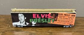 14-07861-020 Bachmann Hawthorne Village 2009 Elvis Presley Show Box Car New In With No Tracks