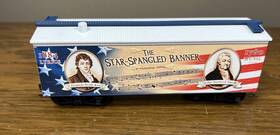 14-07965-013 Bachmann Hawthorne Village Star Spangled Banner Box Car With Coa