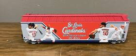 14-09118-000 Bachmann Hawthorne Village St Louis Cardinals 2014 National League Box Car With No Tracks