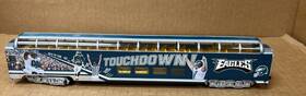14-17898-004 Bachmann Hawthorne Village Nfl Philadelphia Eagles Touchdown Dome Car With Tracks And Coa