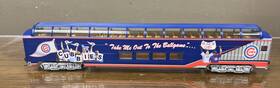 14-19116-005 Bachmann Hawthorne Village Chicago Cubs Champions Dome Car With Tracks And Coa