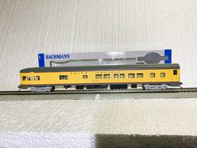 14304 Bachmann Ho 85ft Union Pacific Smooth-sided Observation Car With Interior Lightin