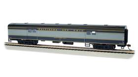 14410 Bachmann Bachmann-72ft Smooth-side Baggage - Ready To Run Baltimore And Ohio #761 Blue