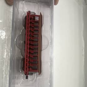 Bachmann 19399 N Scale Af Jackson Sharp Open-sided Excursion Car Unlettered