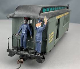 O2250 Bachmann 26123 On30 Combine Passenger Car Colorado And Southern