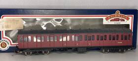 M46083 Bachmann 34-601 Br Crimson Mk1 57ft Suburban Coach No Windows Ob