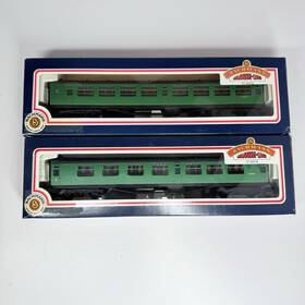 34-525a Bachmann 39-026c Oo Scale Branch Line 34-551 And 63 Bulleid Corridor Composite 34-525a Bachmann 39-026c Oo Scale Branch Line 34-551 And 63 Bulleid Corridor Composite