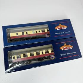 39-027b Bachmann 39-077a Oo Scale Branch Line And Mk1 Brake Corridor E34226 E24813