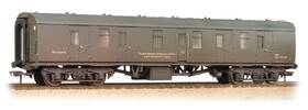 39-186 Bachmann Br Mk1 Bg Full Brake Departmental Olive Grn Weathered Coach New