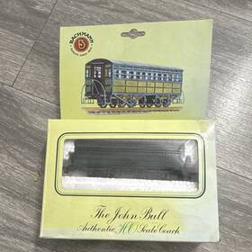 Bachmann 43-3060 Ho 1 87 John Bull Passenger Car Multicolor Vintage 1983