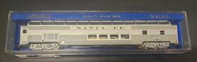 Bachmann 53-1043-02 Vintage Santa Fe 85ft Full Domed Passenger Car N Scale See Details