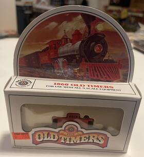 53-1054-24 Bachmann Vintage 21 Old Timers Caboose Central Pacific Car N Scale Train 1860
