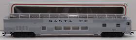 71702 Bachmann Ho Scale Santa Fe 85ft Full-dome Passenger Car #507 Ln/box