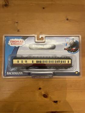 76031 Bachmann Thomas And Friends Red Express Brake Coach #76031 Rolling Stock New 76031 Bachmann Thomas And Friends Red Express Brake Coach #76031 Rolling Stock New