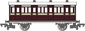 76032 Bachmann Ho Thomas And Friends Tobys Museum Coach