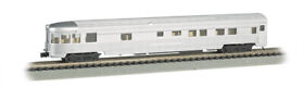 14554 Bachmann-85foot Fluted-side Observation With Lights Ready To Run Painted Unlette