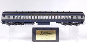 89042 Bachmann Ho Baltimore And Ohio Coach Passenger Car #5480 Ln/box
