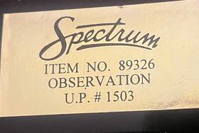 89326 Bachmann Spectrum Observation Passenger Car Union Pacific Up # 1503 With Box